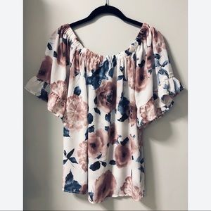 Flowery Blouse